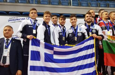 ΑΡΓΥΡΟ ΜΕΤΑΛΛΙΟ ο Ζαφείρης Α. στο ΠΑΝΕΥΡΩΠΑΪΚΟ TAE KWON DO 2018 του ΑΓΣ ΑΜΙΛΛΑ & της Michalakopoulos team