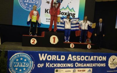 Χάλκινο μετάλλιο η Σερεμέτη Αλεξάνδρα στο Παγκόσμιο της WAKO, Kick Boxing